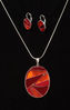 Red oval pendant set.jpg